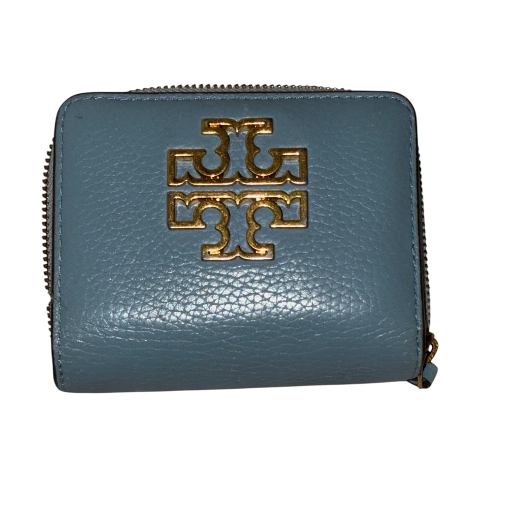Tory Burch Britten‎ Textured Leather Mini Wallet